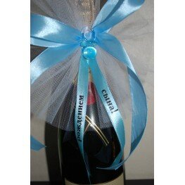 Бант для Шампанского (голубой) Бант для Шампанского (голубой)